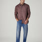 Men's 555 Blue Relaxed Straight Fit Mid Rise Jeans - 20 View