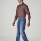 Men's 555 Blue Relaxed Straight Fit Mid Rise Jeans - 20 View