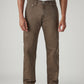 Men's 555 Brown Relaxed Straight Fit Mid Rise Overdyed Jeans - Front View