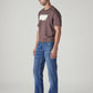 Men's 511 Blue Slim Fit Mid Rise Tinted Jeans - Side View