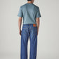 Men's 555 Blue Relaxed Straight Fit Mid Rise Selvedge Jeans - 20 View