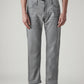 Men's 555 Light-Grey Relaxed Straight Fit Mid Rise Jeans - Front View