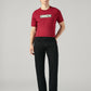 Men's 505 Black Straight Fit Mid Rise Jeans - Front View