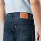 Men's 505 Blue Straight Fit Mid Rise Tinted Jeans - Detail View