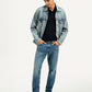 Men's 511 Blue Slim Fit Mid Rise Jeans - 5fc3ef94-fb45-4f80-9648-3e6502bf607c View