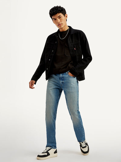 levi's Men's 511 Blue Slim Fit Mid Rise Jeans-picture-39