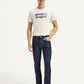Men's 512 Dark Blue Slim Tapered Fit Mid Rise Jeans - 20 View