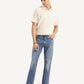 Men's 527 Blue Bootcut Fit Mid Rise Jeans - Styleshot View