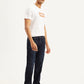 Men's 555 Navy Blue Relaxed Straight Mid Rise Utility  Jeans - 62dc3053-9c42-4a1b-86c5-1399d43475e5 View