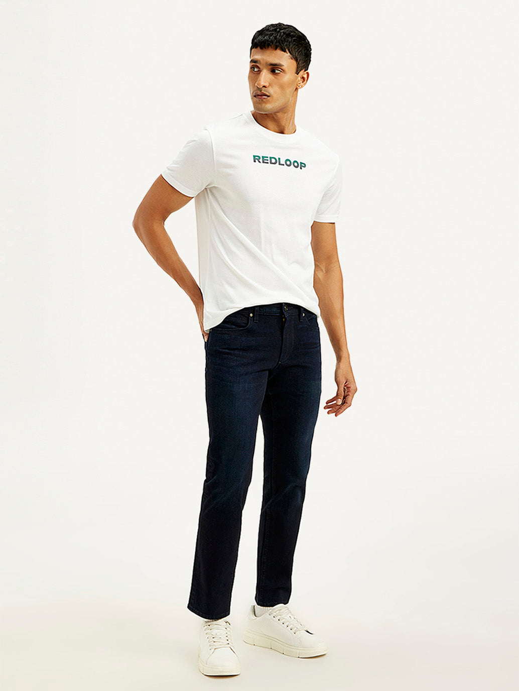 Men's Redloop 511 Slim Fit Mid Rise Jeans - Side View