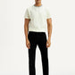 Men's Redloop 511 Black Slim Fit Mid Rise Jeans - Front View