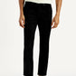 Men's Redloop 511 Black Slim Fit Mid Rise Jeans - Front View