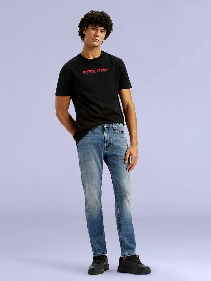 Men's Redloop 511 Indigo Slim Fit Mid Rise Jeans