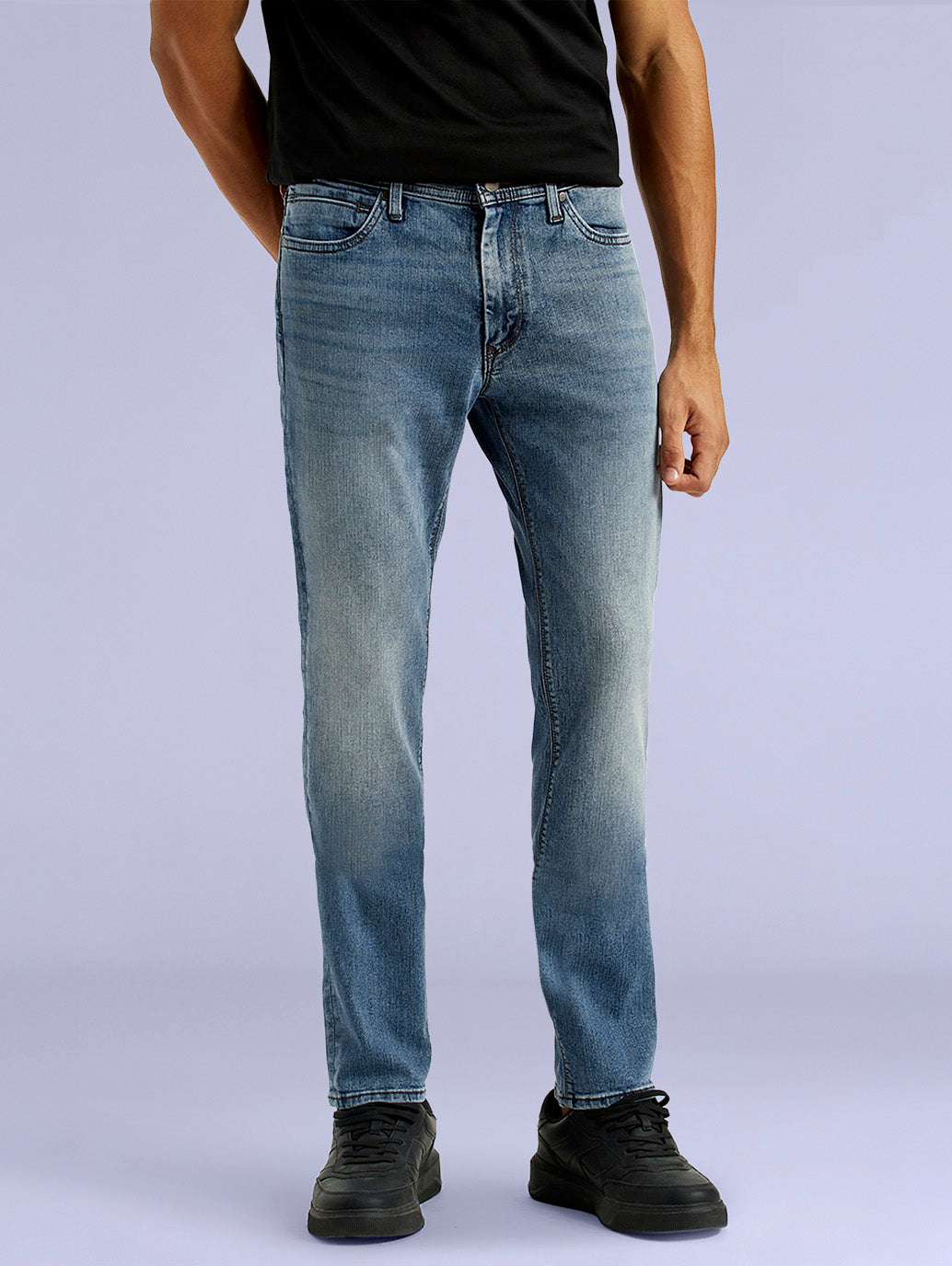 Men's Redloop 511 Indigo Slim Fit Mid Rise Jeans - 04dbe745-a8f9-45d0-b25c-72428ff44664 View