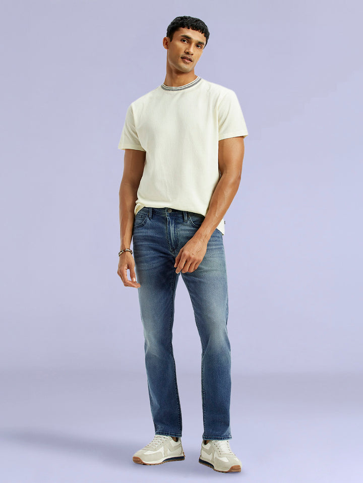 Men's Redloop 511 Dark Indigo Slim Fit Mid Rise Selvedge Jeans