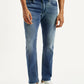 Men's Redloop 511 Dark Indigo Slim Fit Mid Rise Selvedge Jeans - Front View