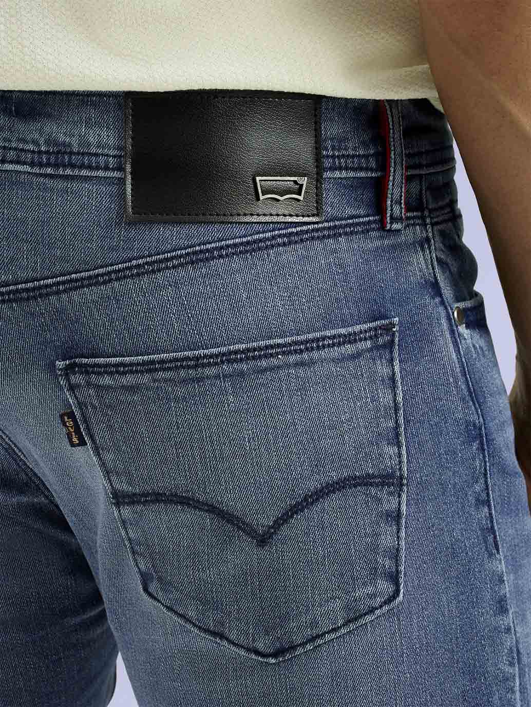 Men's Redloop 511 Dark Indigo Slim Fit Mid Rise Selvedge Jeans - 17ac1964-59ef-4408-b4eb-647f64740757 View