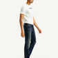 Men's Redloop 511 Dark Indigo Slim Fit Mid Rise Selvedge Jeans - Side View