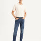 Men's 512 Dark Blue Slim Tapered Fit Mid Rise Jeans - 36b775ea-d96e-43fe-8371-d87b7896b258 View