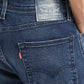 Men's 513 Blue Slim Straight Fit Mid Rise Jeans - 93feae96-1603-4caf-b944-1ce5273dd3c8 View