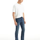 Men's 513 Blue Slim Straight Fit Mid Rise Jeans - 966c70ed-d6a2-469b-af14-d14ad6b6ab94 View