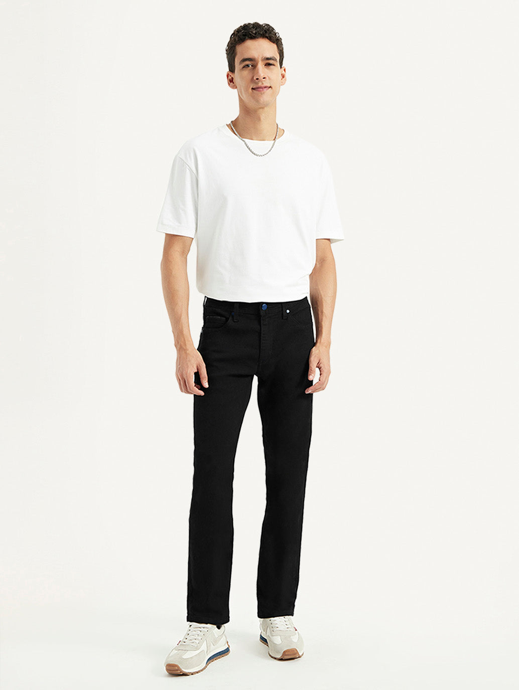 Men's 511 Black Slim Fit Mid Rise Jeans