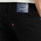 Men's 511 Black Slim Fit Mid Rise Jeans - Detail View
