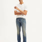 Men's 511 Blue Slim Fit Mid Rise Jeans - 05a370a4-e16c-41c3-a489-5ea585b22d02 View