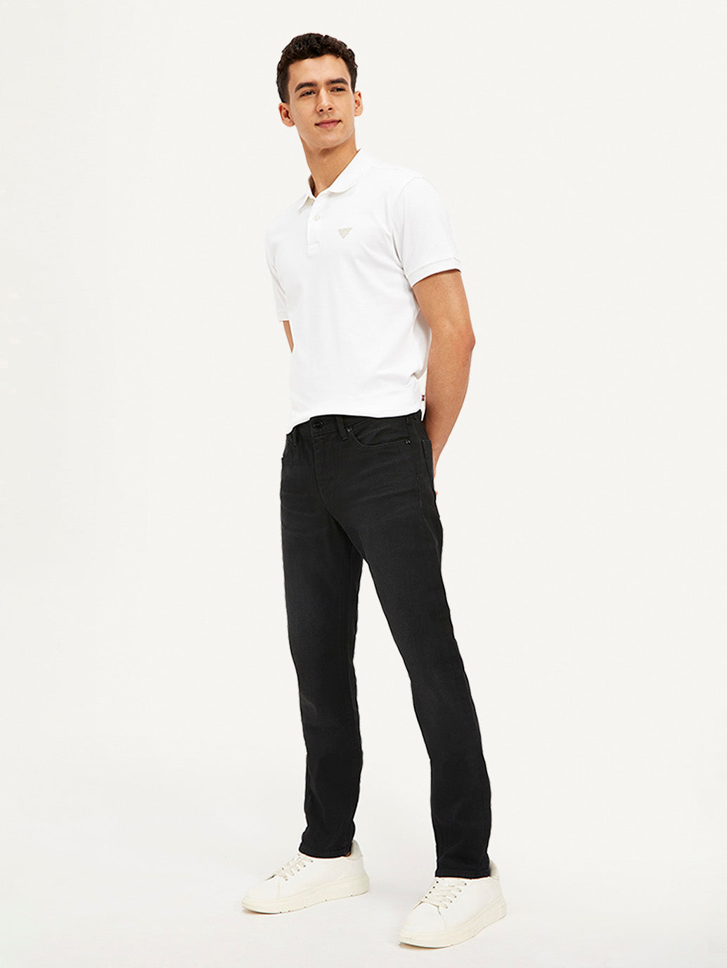 Men's Slim Fit Black Jeans