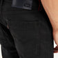 Men's Slim Fit Black Jeans