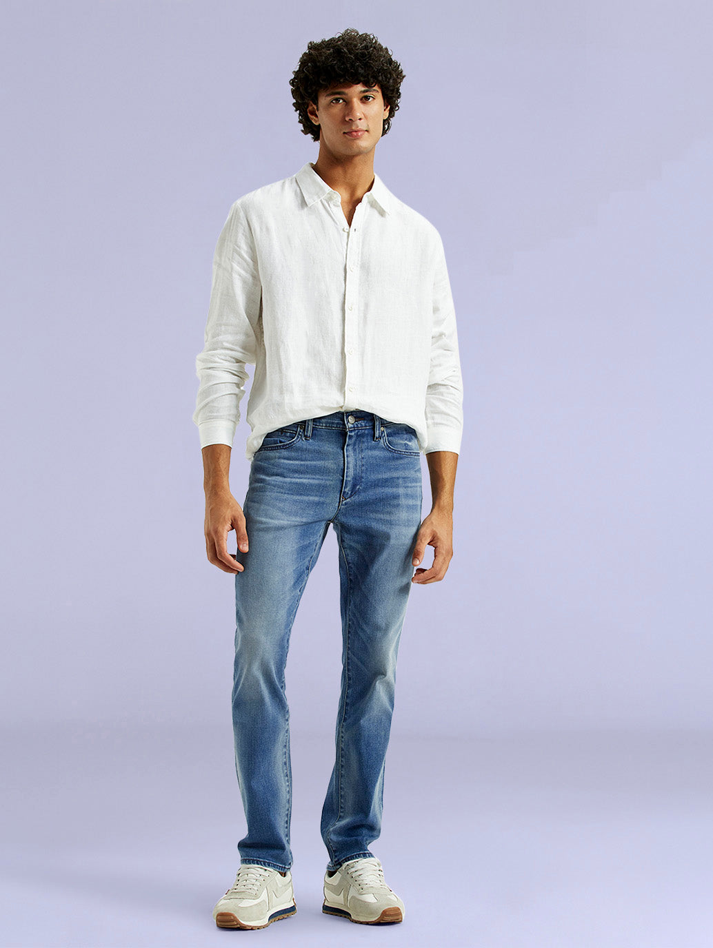 Men's Redloop 511 Indigo Slim Fit Mid Rise Jeans