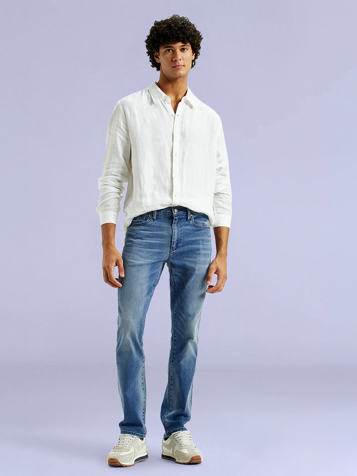 Men's Redloop 511 Indigo Slim Fit Mid Rise Jeans