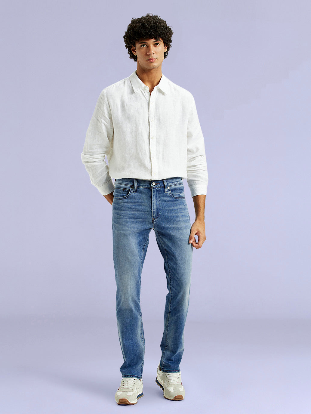 Men's Redloop 511 Indigo Slim Fit Mid Rise Jeans - 7c307976-f880-49dc-ba9a-f4c7442694dd View