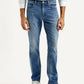 Men's Redloop 511 Indigo Slim Fit Mid Rise Jeans - Front View