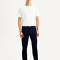 Men's Redloop 511 Navy Blue Slim Fit Mid Rise Jeans - Front View