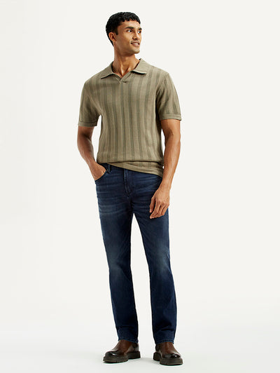levi's Men's Redloop 511 Dark Indigo Slim Fit Mid Rise Jeans-picture-27