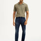 Men's Redloop 511 Dark Indigo Slim Fit Mid Rise Jeans - Front View