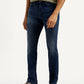 Men's Redloop 511 Dark Indigo Slim Fit Mid Rise Jeans - Front View