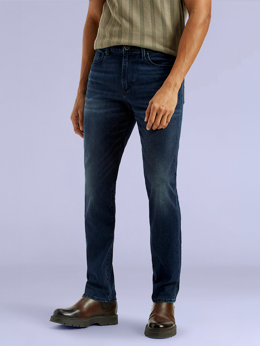 Men's Redloop 511 Dark Indigo Slim Fit Mid Rise Jeans - d8fcfcff-99fc-4a35-b85d-125ea6d0e7f3 View