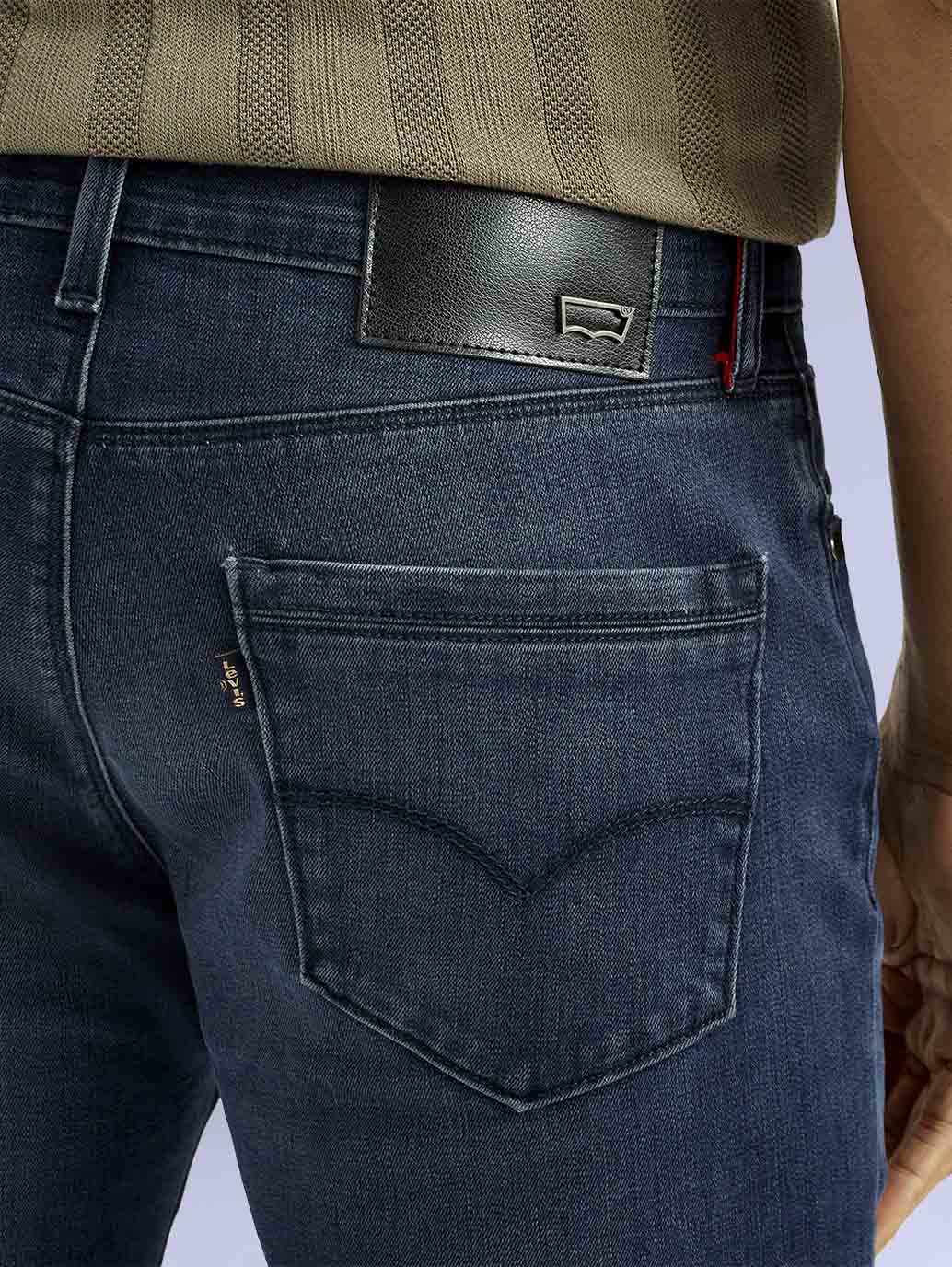 Men's Redloop 511 Dark Indigo Slim Fit Mid Rise Jeans - 52c0f6f7-226c-48ff-800b-5cbd878dc4cb View