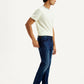 Men's Redloop 511 Dark Indigo Slim Fit Mid Rise Jeans - Side View