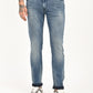 Men's Redloop 511 Blue Slim Fit Mid Rise Jeans - front View