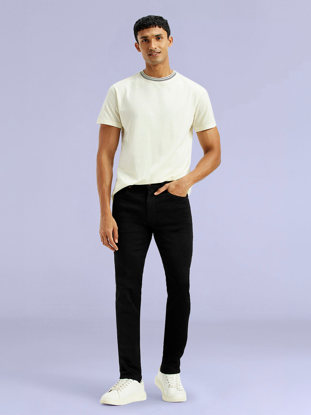 Men's Redloop 511 Black Slim Fit Mid Rise Jeans - f4db5399-6184-4c58-a0ad-f979c9498217 View