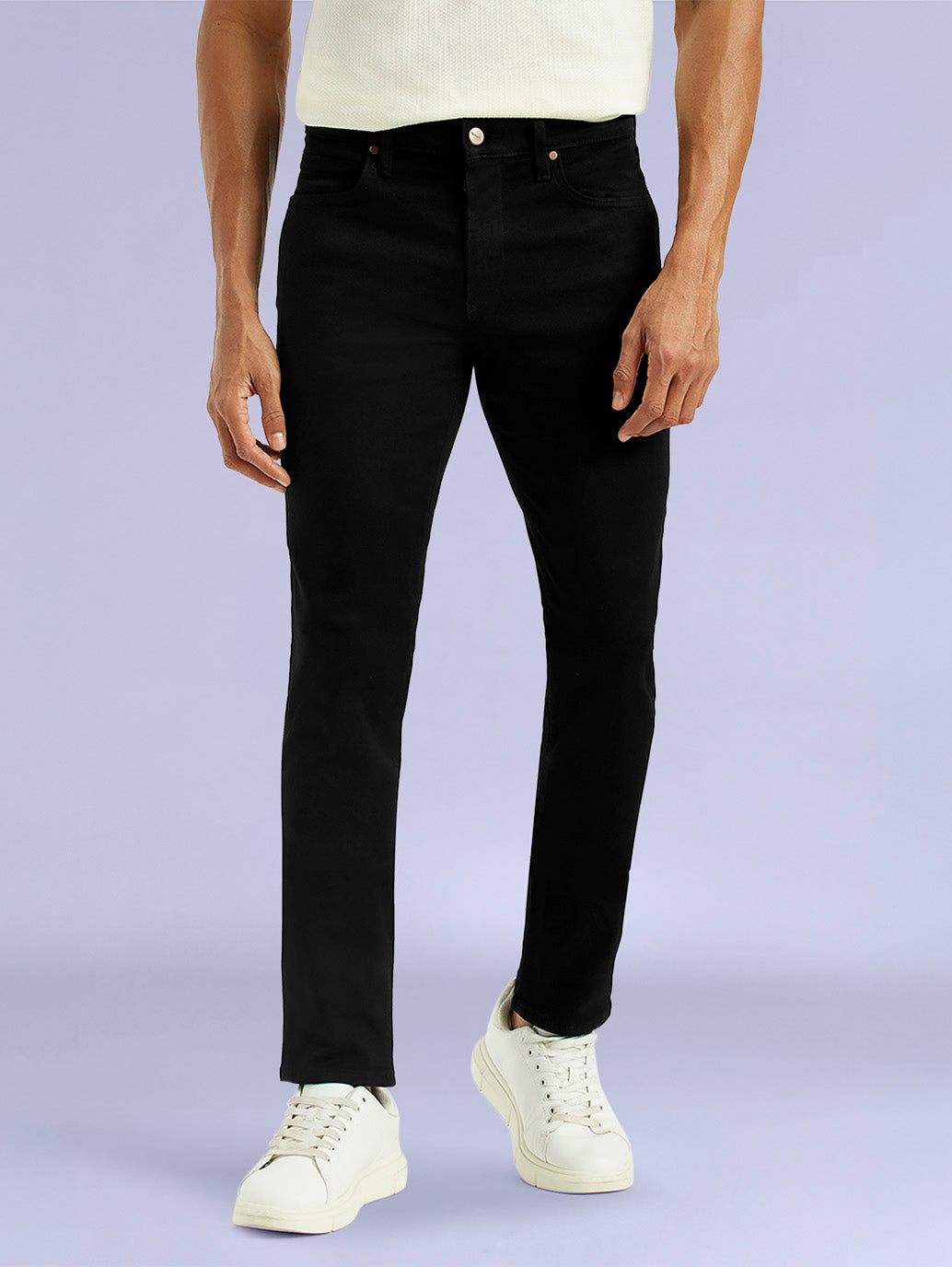 Men's Redloop 511 Black Slim Fit Mid Rise Jeans - a017f212-f2ac-4006-8f35-49e91eeab2af View