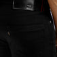 Men's Redloop 511 Black Slim Fit Mid Rise Jeans - fa42c802-1c32-44b1-bc42-3acf95e212db View