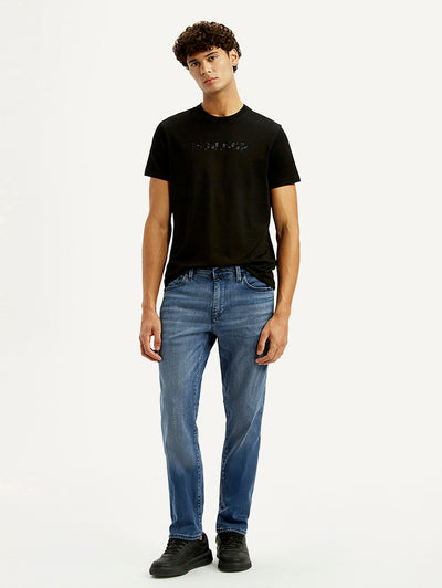 levi's Men's Redloop 511 Blue Slim Fit Mid Rise Jeans-picture-35