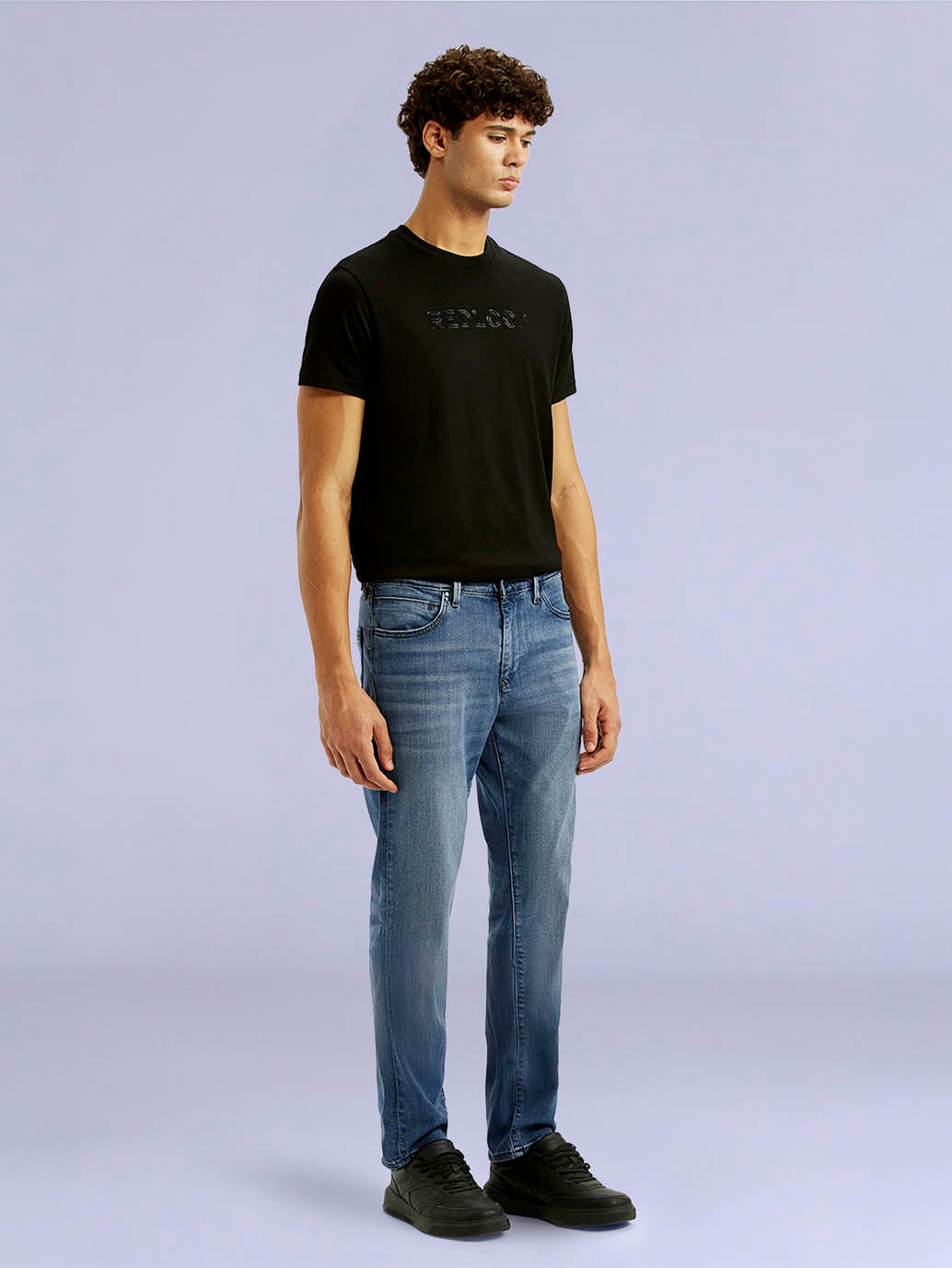 Men's Redloop 511 Blue Slim Fit Mid Rise Jeans - ec1d3c24-e92c-46f4-bfd6-d0d5d8d9a6e2 View