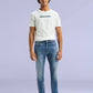 Men's Redloop 512 Indigo Slim Tapered Fit Mid Rise Jeans - Front View