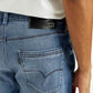 Men's Redloop 512 Indigo Slim Tapered Fit Mid Rise Jeans - Detail View