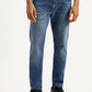 Men's Redloop 512 Dark Indigo Slim Tapered Fit Mid Rise Jeans - Front View
